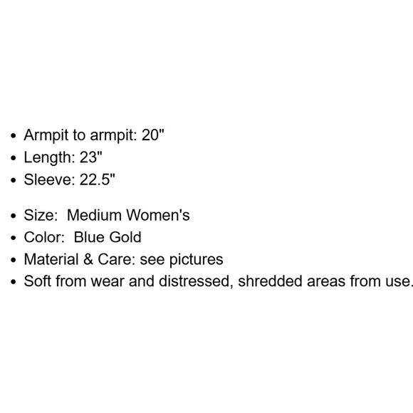 Click by Color Me Cotton Jacket Womens Medium Blue Denim Gold Embroidery Flaws - Picture 4 of 16